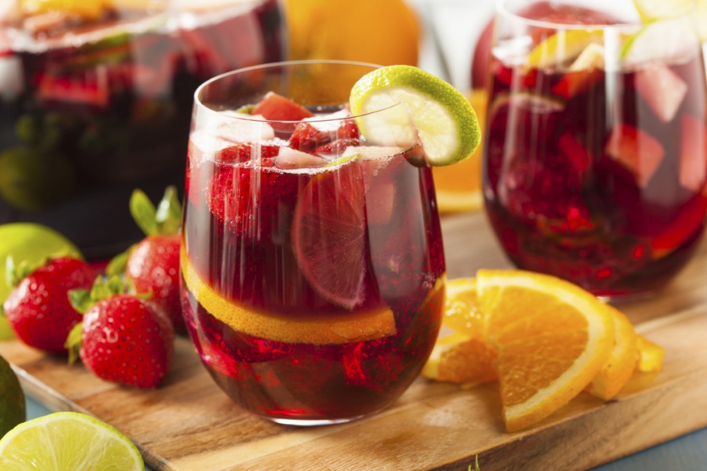 Sangria made with Orchard Breezin'