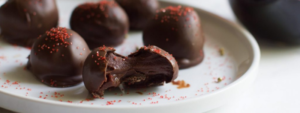 Red Wine Truffles for Valentine’s Day