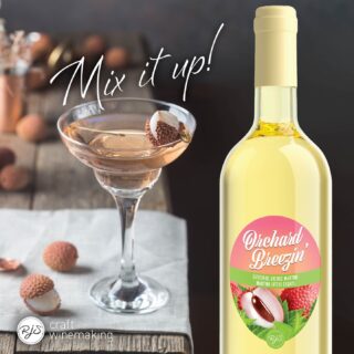 NEW THIS MONTH!

Exciting notes of slightly sweet and exotic Lychees mixed with a splash of Green Tea to deliver a tropical and refreshingly crisp white wine. Orchard Breezin’ Luscious Lychee Martini, a lightly floral sipper best-served ice cold or mixed to make crazy delicious cocktail concoctions! 

Now available at a craft retailer near you! Link in Bio.

#RJSCraftWinemaking #OrchardBreezin #LycheeMartini #WhiteWine